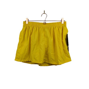 Uzzi Mens XL Yellow Sport Fit Swim Shorts Trunks
